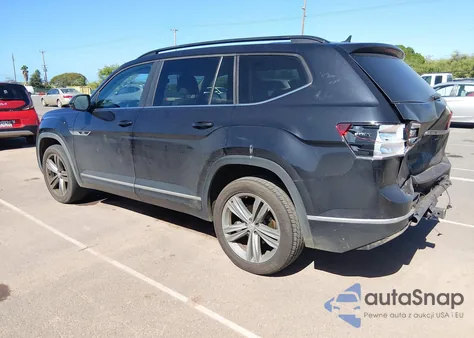 2020 Volkswagen Atlas 3.6L V6 Se W/Technology R-Line from USA, damaged, VIN 1V2FR2CA1LC503988